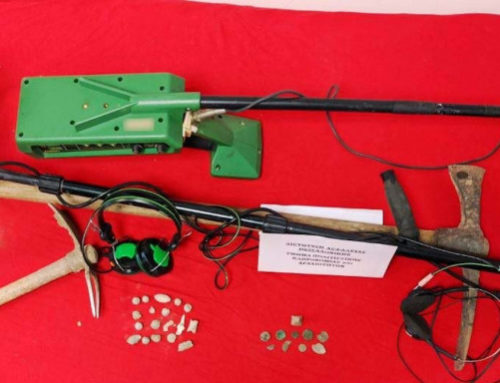 Συνελήφθη 68χρονος για παράνομες ανασκαφές στην Αμφίπολη (φωτο)