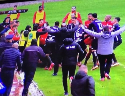 Απίστευτο ξύλο σε ματς του αλβανικού πρωταθλήματος (video)