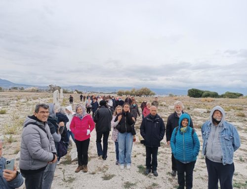 Αρχαιογνωστική επίσκεψη στην παλαιοχριστιανική Βασιλική του Αγίου Λεωνίδη στο Αρχαίο Λιμάνι Λεχαίου Κορίνθου