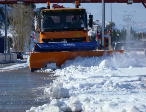 Προειδοποιήσεις Μορέα για πυκνή χιονόπτωση στον αυτοκινητόδρομο Κόρινθος – Τρίπολη – Καλαμάτα