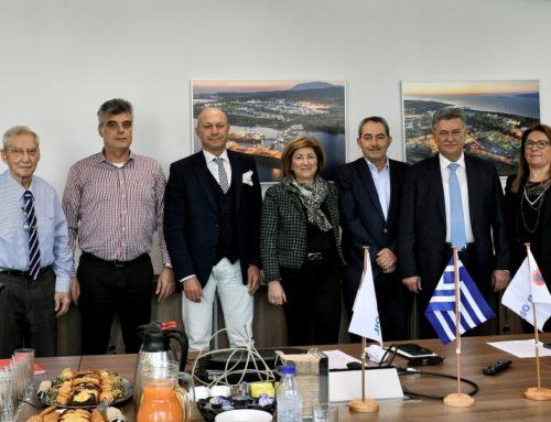 Ο Δήμαρχος Κορίνθου ευχαριστεί την Motor Oil και το Βαρδινογιάννειο Ίδρυμα για την προσφορά τους