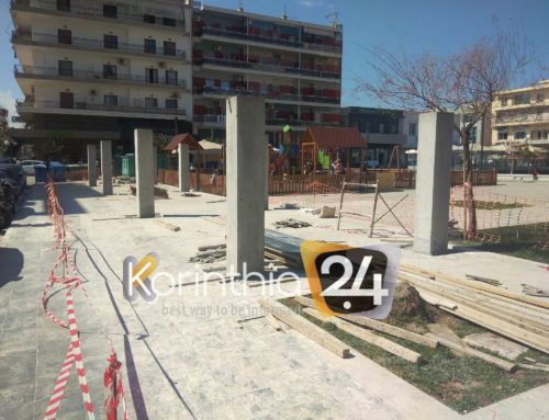 Εργασίες στην πλατεία Περιβολάκια(ΦΩΤΟ)
