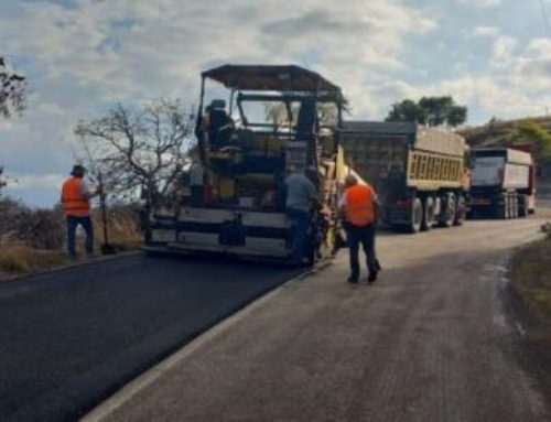 Ασφαλτοστρώνεται ο δρόμος Σχοίνου – Μαυρολίμνης