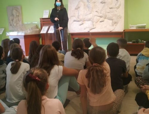 Λουτράκι: Το Μουσείο Αφής του Φάρου Τυφλών στην Αθήνα επισκέφθηκε το 1ο Δημοτικό Σχολείο