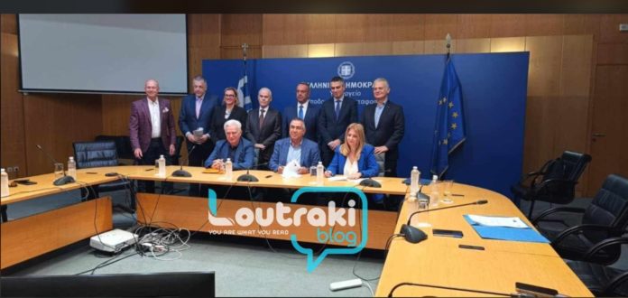 ΑΠΟΚΛΕΙΣΤΙΚΟ: Έπεσαν οι υπογραφές για τα Αντιπλημμυρικά του Λουτρακίου(ΦΩΤΟ)