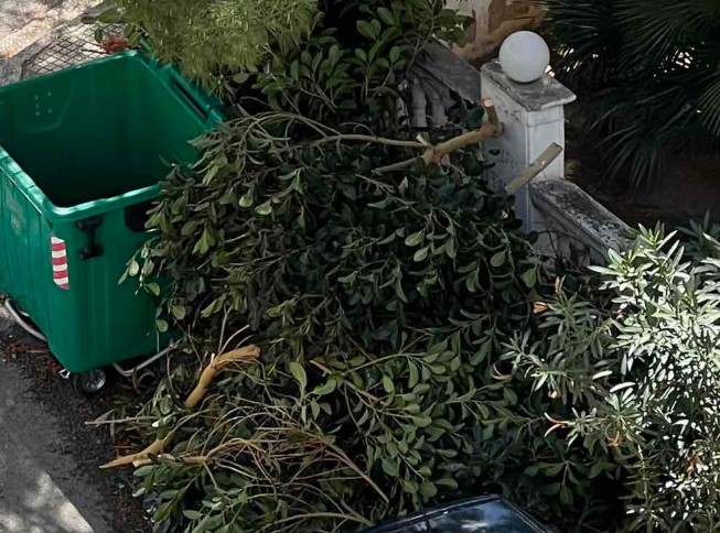 ΛΟΥΤΡΑΚΙ: Μήνυμα αναγνώστριας για τα φυτικά απόβλητα