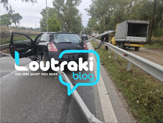 Απίστευτο ατύχημα στον Ισθμό της Κορίνθου-Από θαύμα γλίτωσε ο οδηγός(ΦΩΤΟ+ΒΙΝΤΕΟ)