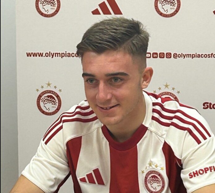 Στην Κ17 του Ολυμπιακού, ο Νεμεάτης Πέτρος Πιέρρος !!!