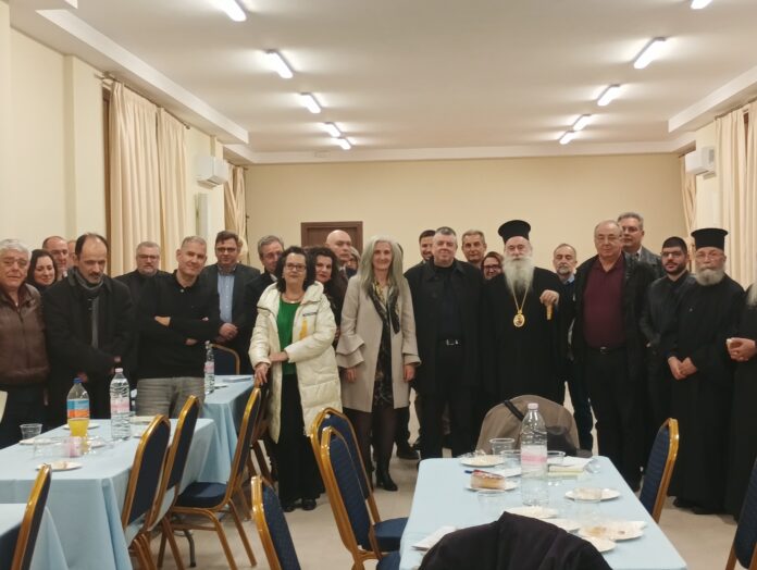 Koπή πίτας και εκλογή νέου Δ.Σ. για τους Θεολόγους Κορινθίας