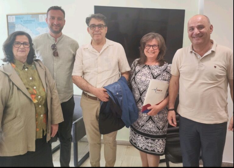 Θεσμική συνάντηση της νομαρχιακής κοινότητας ΝΙΚΗΣ Κορινθίας με την ηγεσία της Τοπικής ΕΛ.ΑΣ.